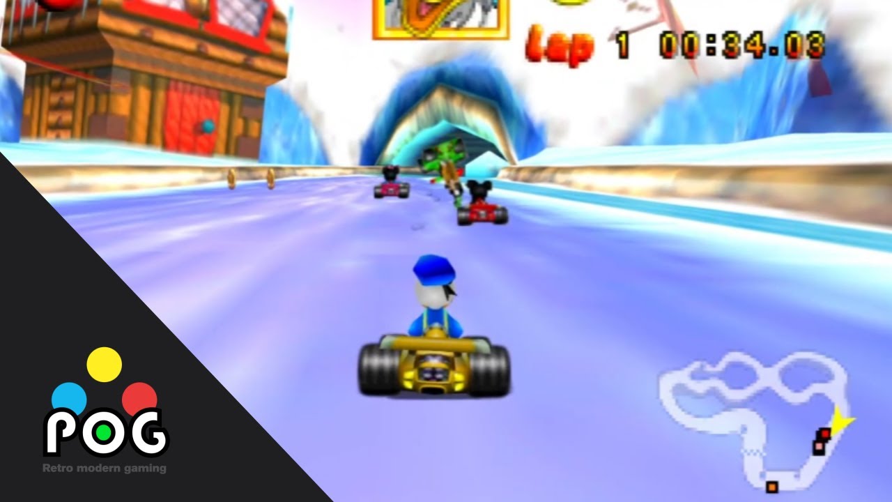 Reliving Mickey's Speedway USA on N64 in HD! 🎮💨 Classic Disney Racing!
