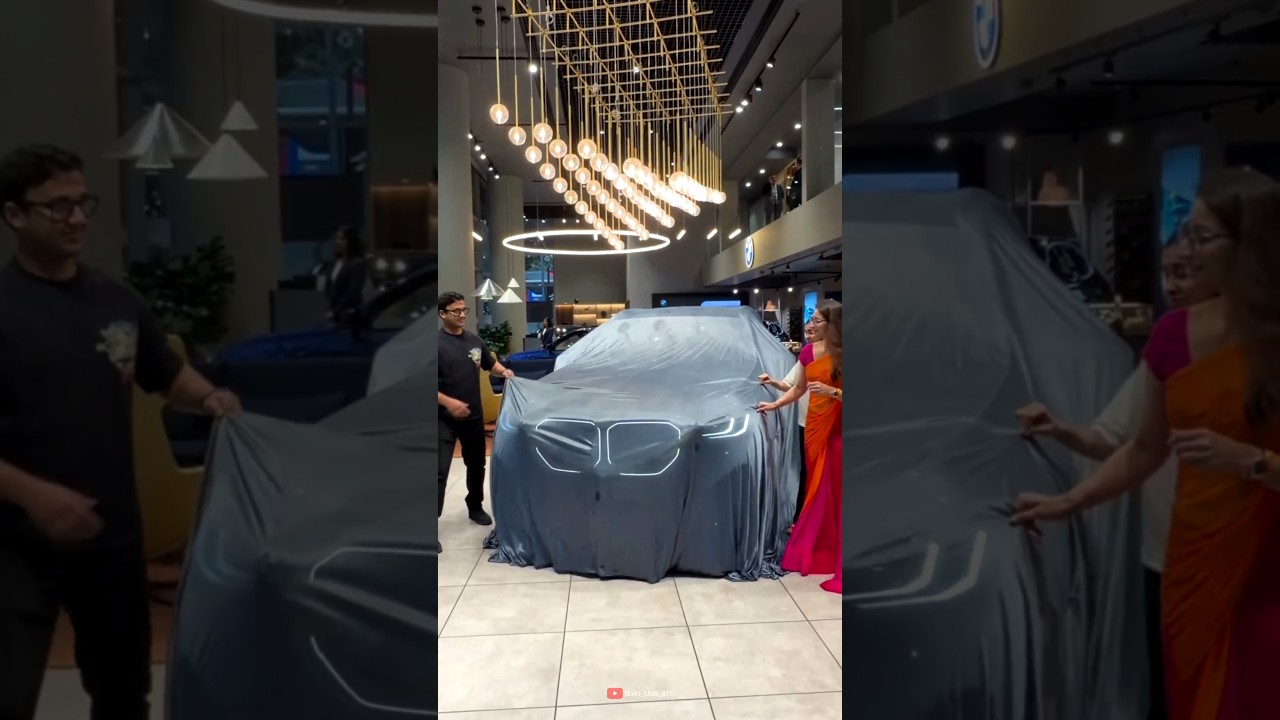 DELIVERY TIME OF NEW BMW ❣️ #cardelivery #bmw #shubh #balenci