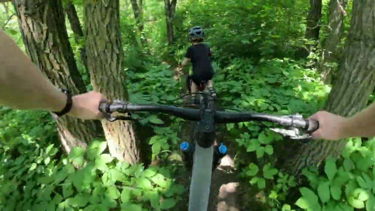 6-Year-Old Takes on Real MTB Trails! (Proud Dad POV)