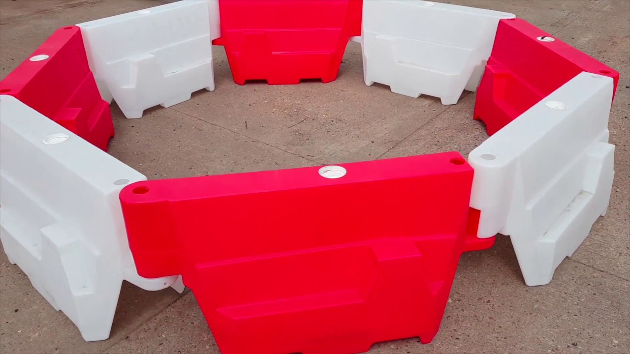 1 Meter Waterfilled Barrier - Safe Fence