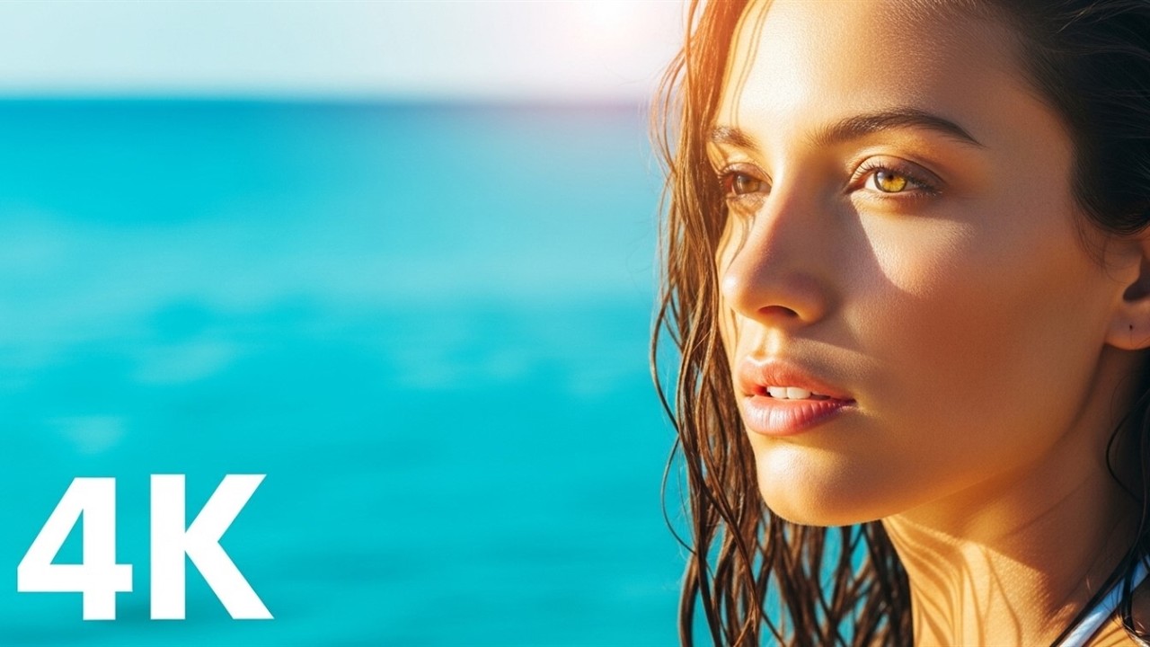 Blue Lagoon Nights 2025 🐚 Chill Tropical Deep House Mix for Gentle Evening Relax