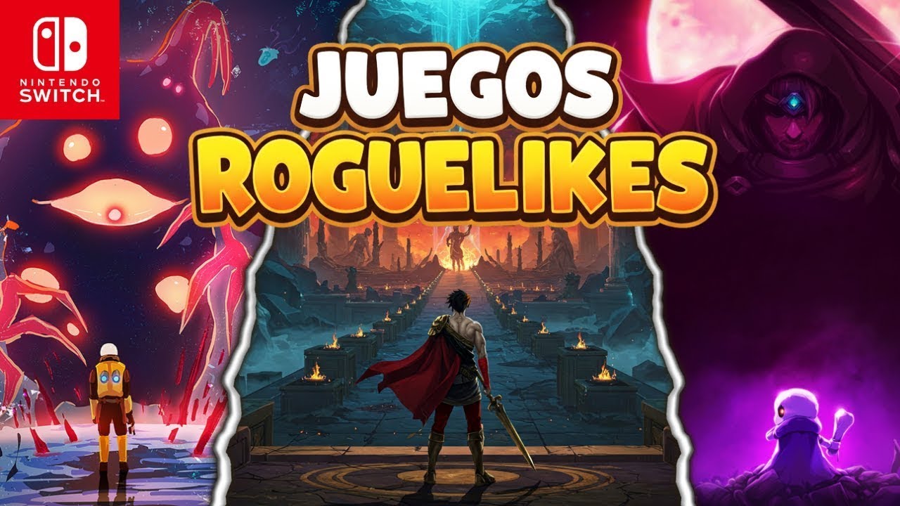 TOP 15 JUEGAZOS ROGUELIKE Para Nintendo Switch que NO TE PUEDES PERDER Este 2025