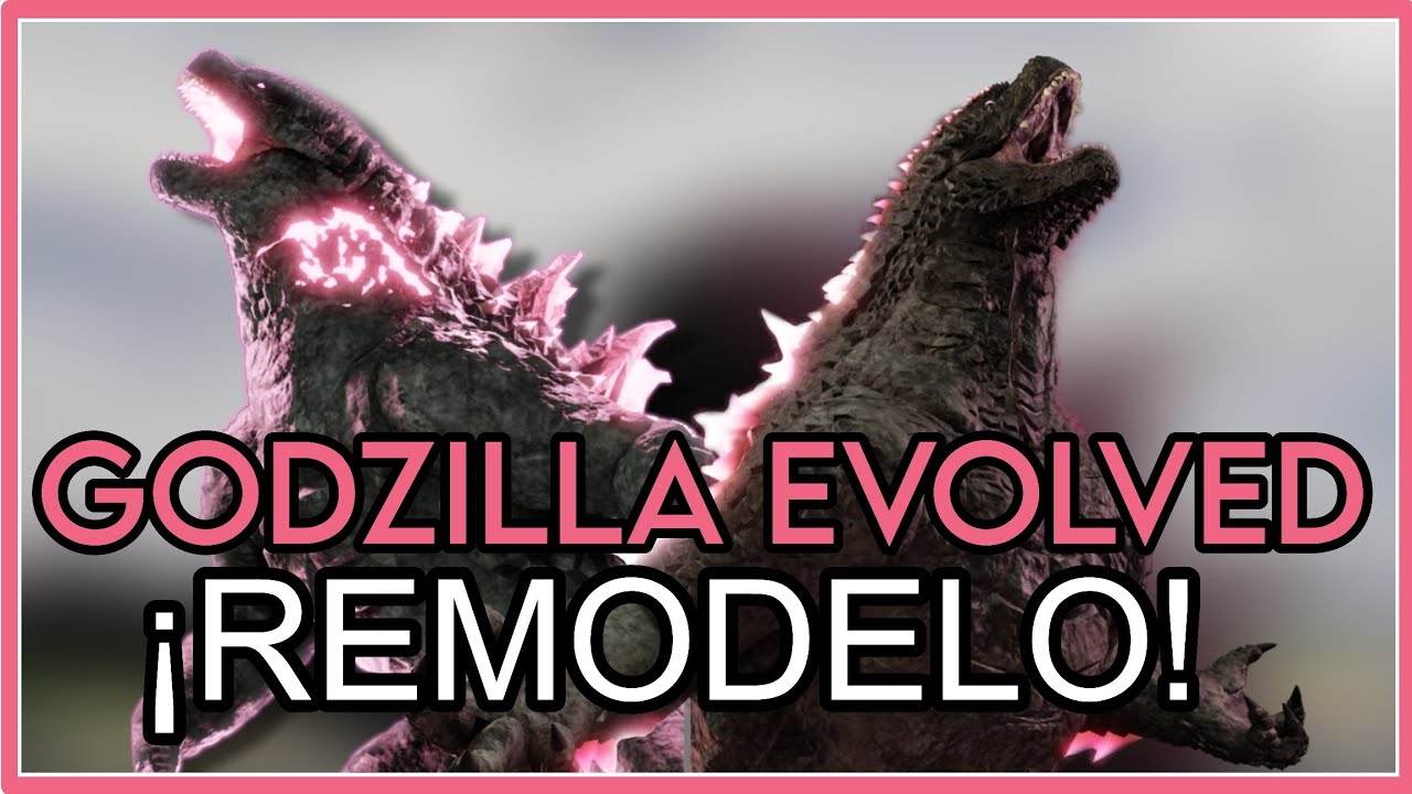 GODZILLA EVOLVED REMODELO (Age Of Titans) - Roblox Games