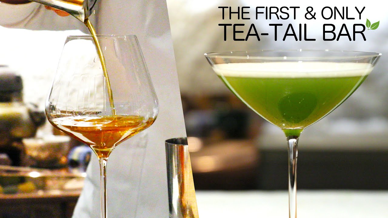 Have You Ever Heard Of The Only Tea-Tail Bar in the World? | Mixology Salon