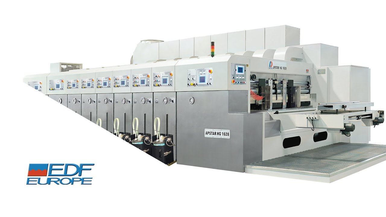 Apstar Hg2 1628 | Rotary die cutter with Peripherals
