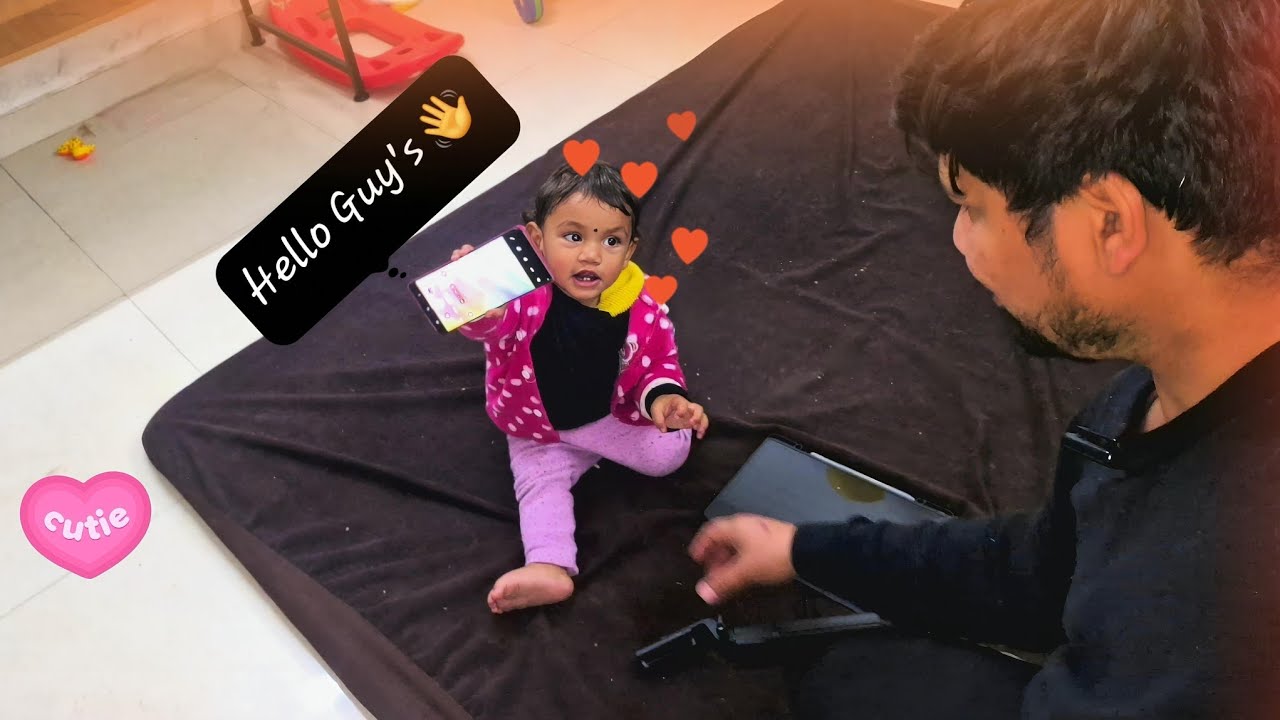 🎥 Ek saal ki vlogger baby ❤️!
