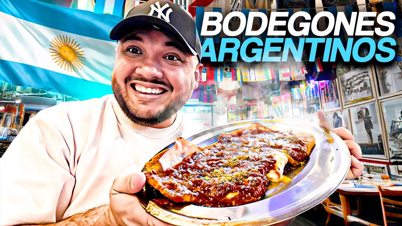 Probé un BODEGÓN ARGENTINO de 100 años en Buenos Aires 🇦🇷 Comida casera, gigante y barata
