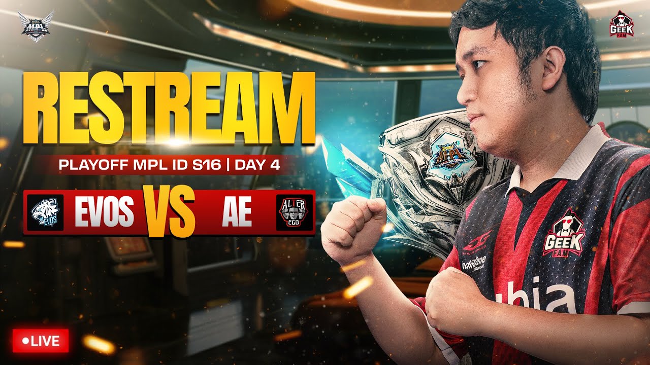 ⚔️ PEREBUTAN SLOT TERAKHIR M7! Alter Ego vs EVOS | MPL ID Lower Bracket Final Restream🔥