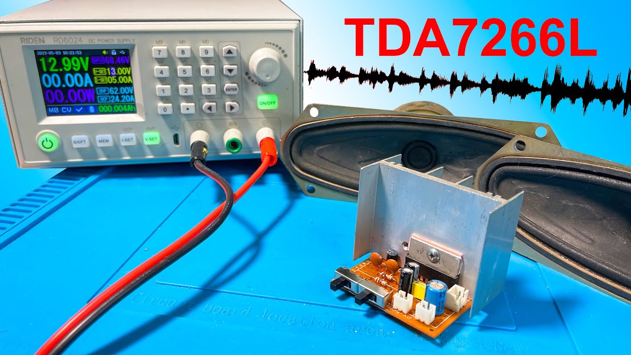 Усилитель звука на микросхеме TDA7266L своими руками