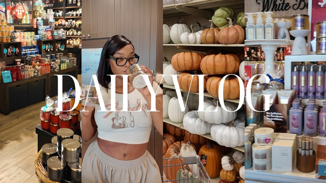 PREPARING FOR FALL IN AUGUST 🍂✨| decor, fall haul, fall shopping, get ready with me, pamper, party