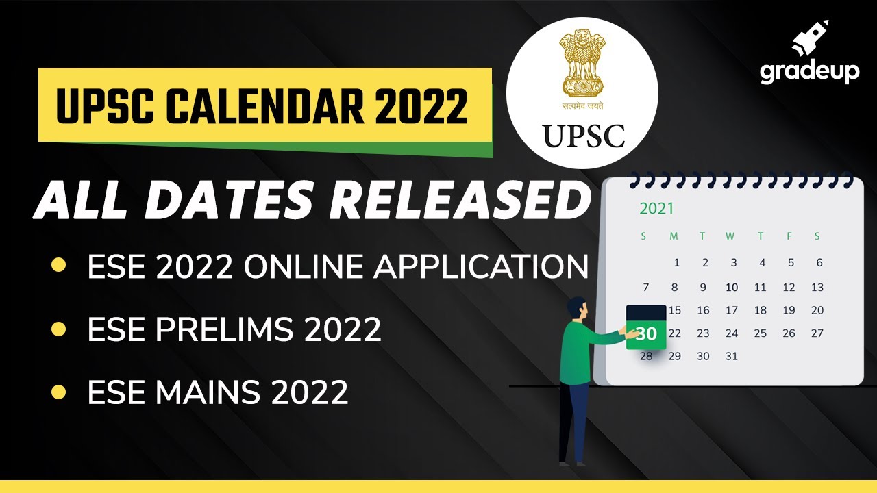 UPSC ESE 2022 Exam Date Out | Notification Prelims/Mains Exam Date | Gradeup