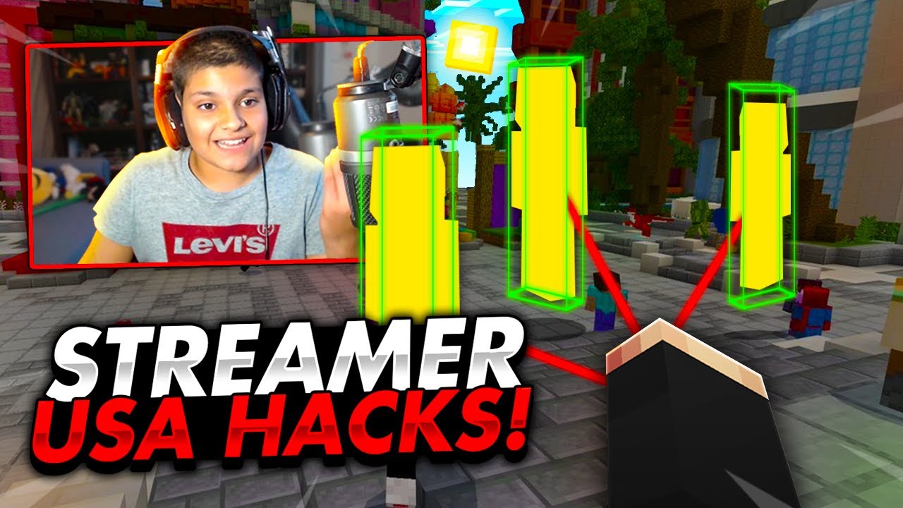 Usa HACKS en DIRECTO 🔴 y acaba TROLLEADO | TROLLEOS EN MINECRAFT 