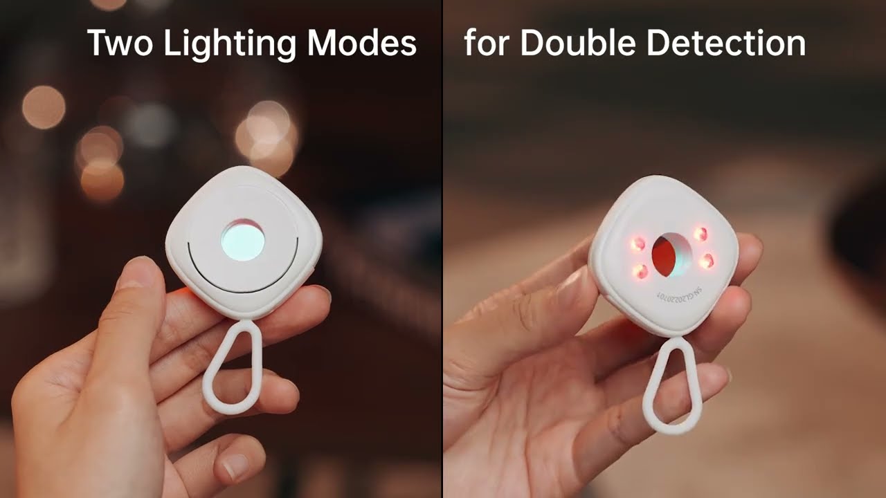 Baseus Camera Detector for Hidden Camera Portable Pinhole Detect Anti-Peeping Security Protection