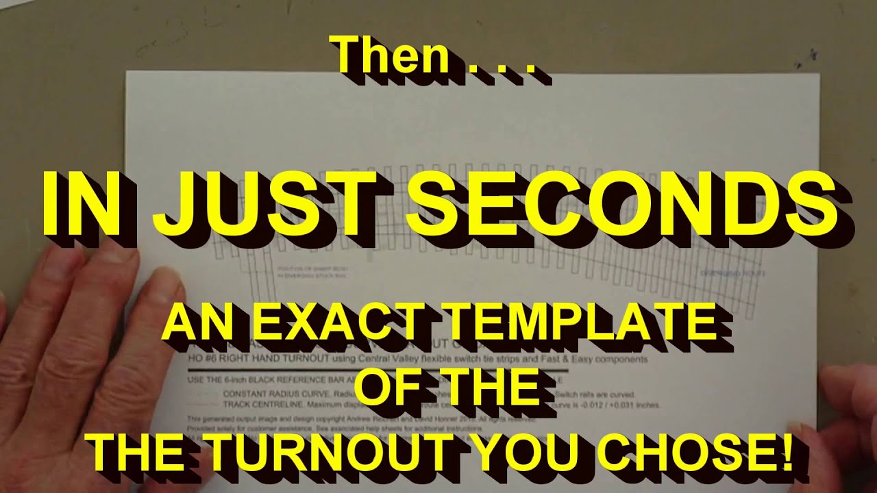 HO CURVED TURNOUT BREAKTHROUGH!