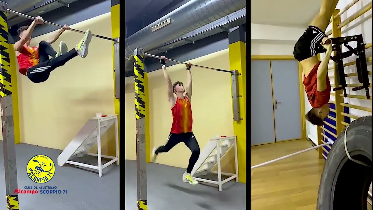 Así se entrena el salto con pértiga