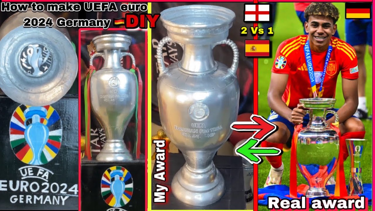 How to make EURO CUP 2024™ Award 🇪🇸Spain #uero2024 #eurocup #mrsanrb