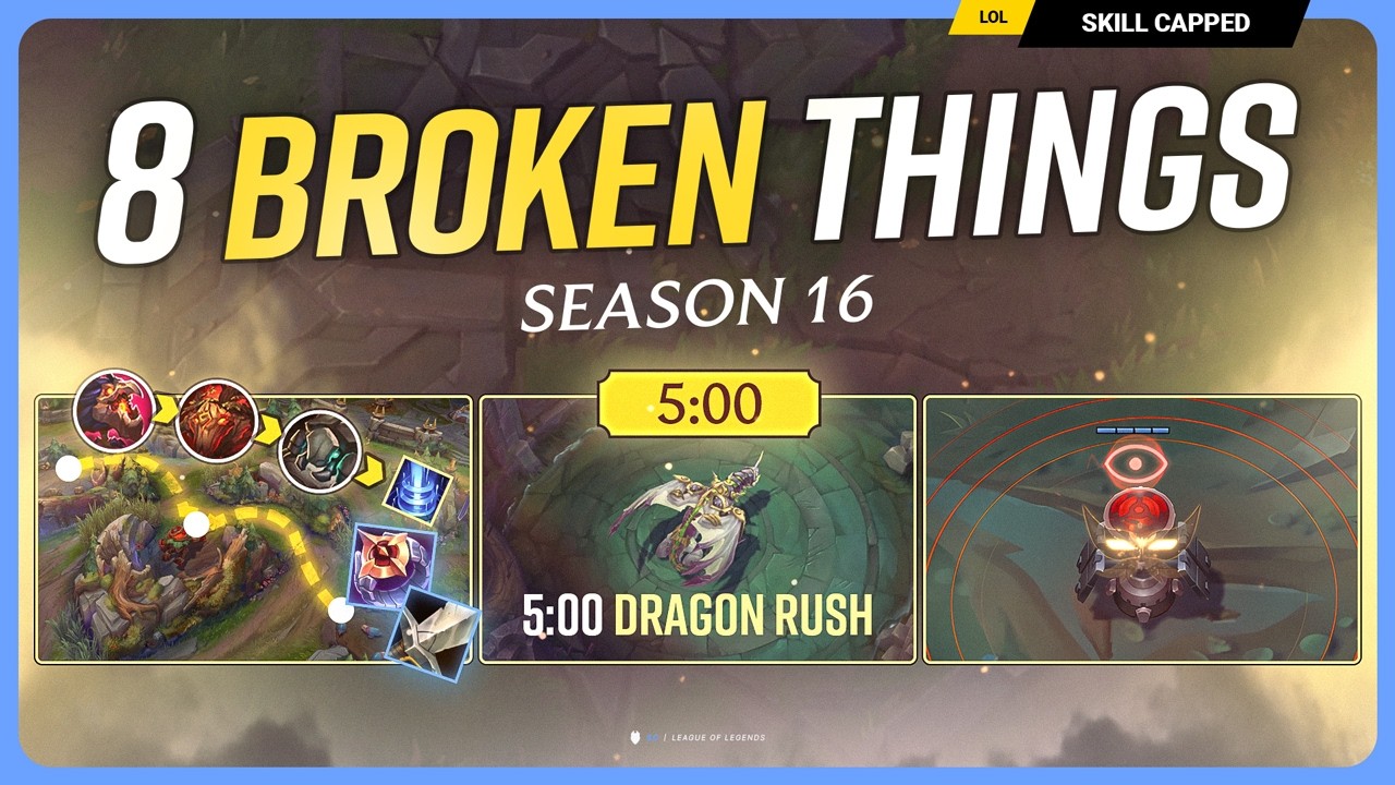 8 INSANELY BROKEN Things You Need to ABUSE in Season 16 - League of Legends