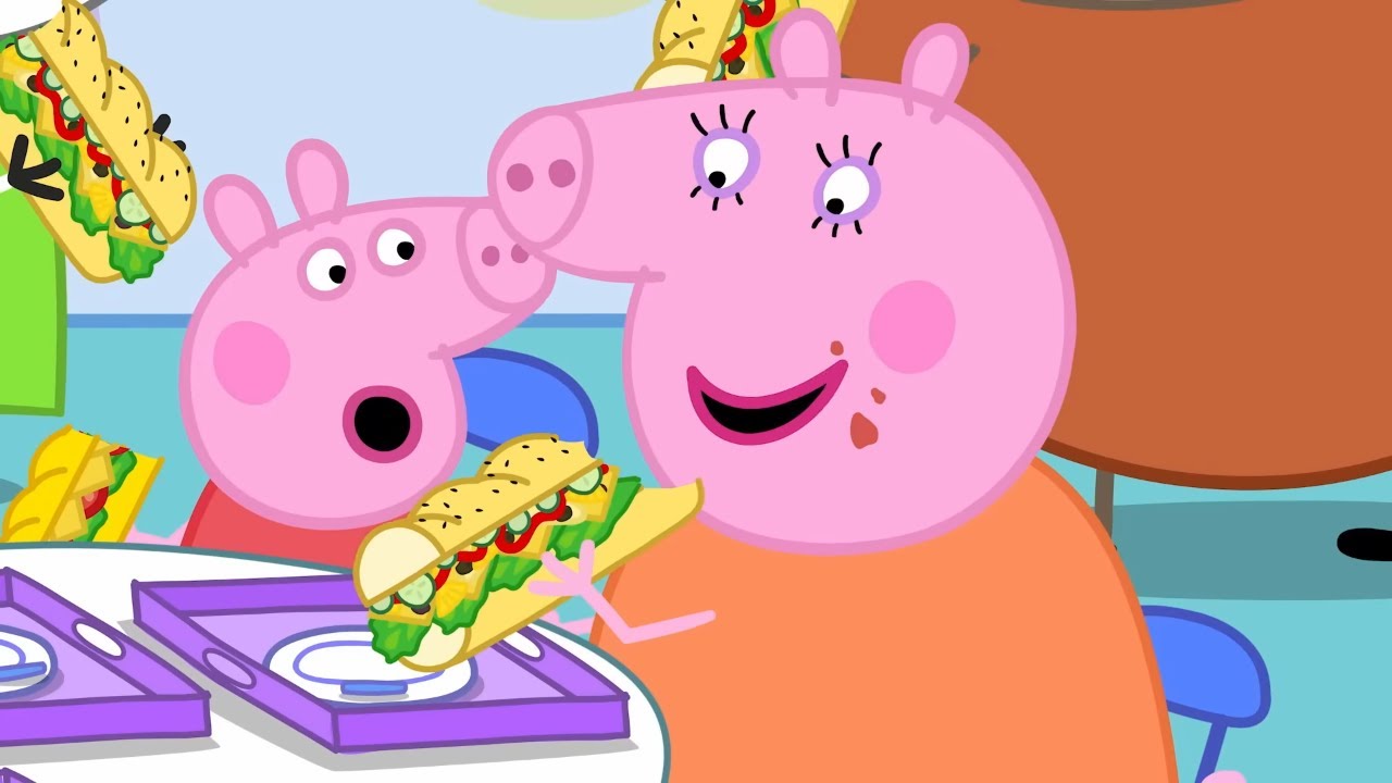 A Lanchonete | Contos da Peppa Pig | KiDsBr