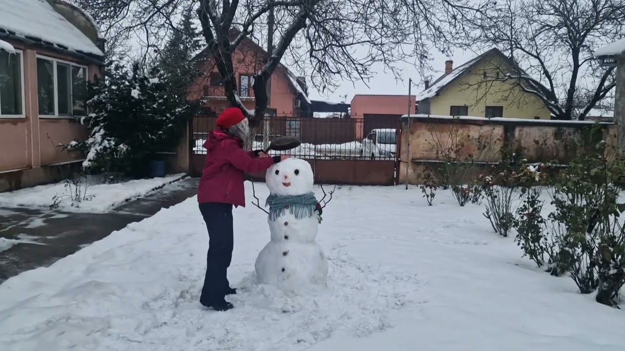 ❄️Iarna pe uliță! ❄️Amintiri din copilărie!☃️