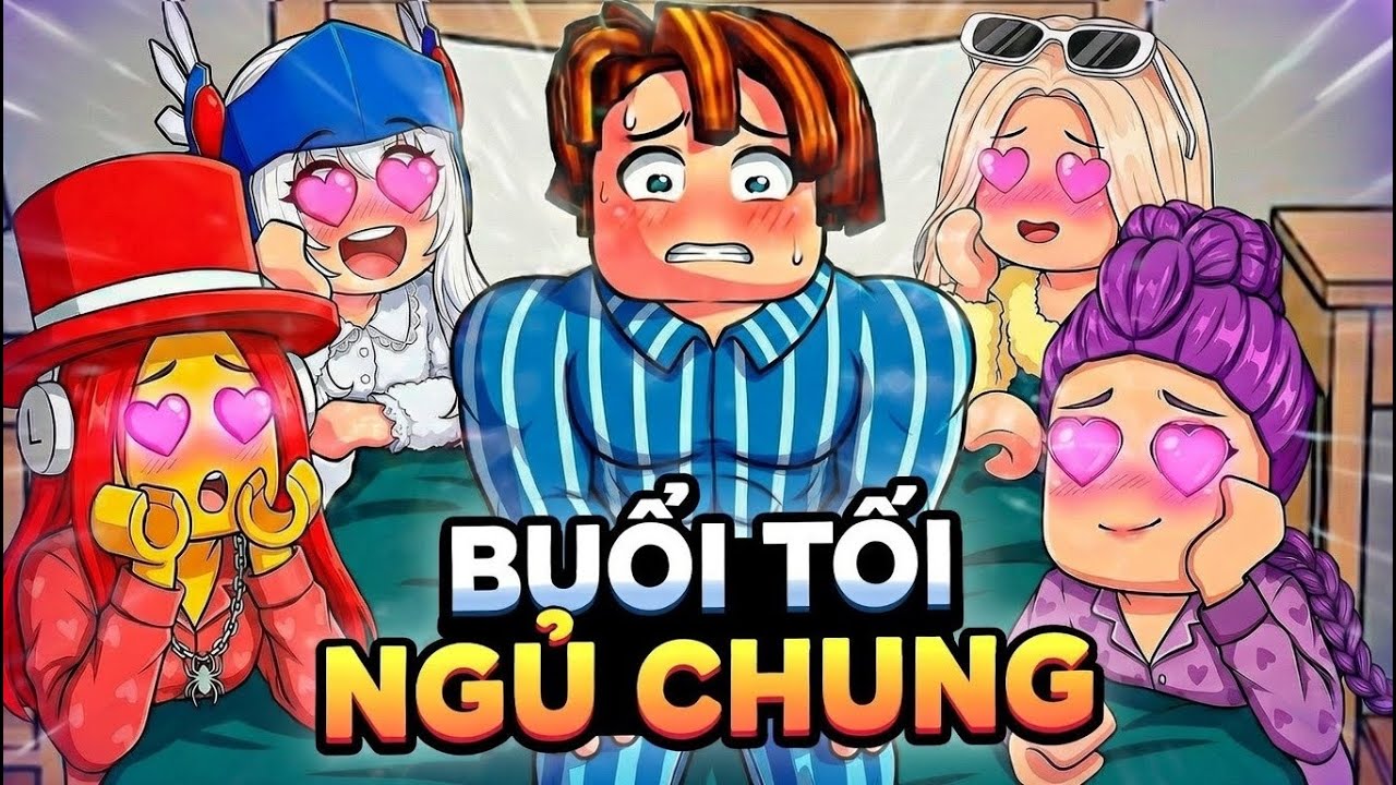 😳 TÔI LÀ CHÀNG TRAI DUY NHẤT TRONG BUỔI TỐI NGỦ CHUNG! 🔥