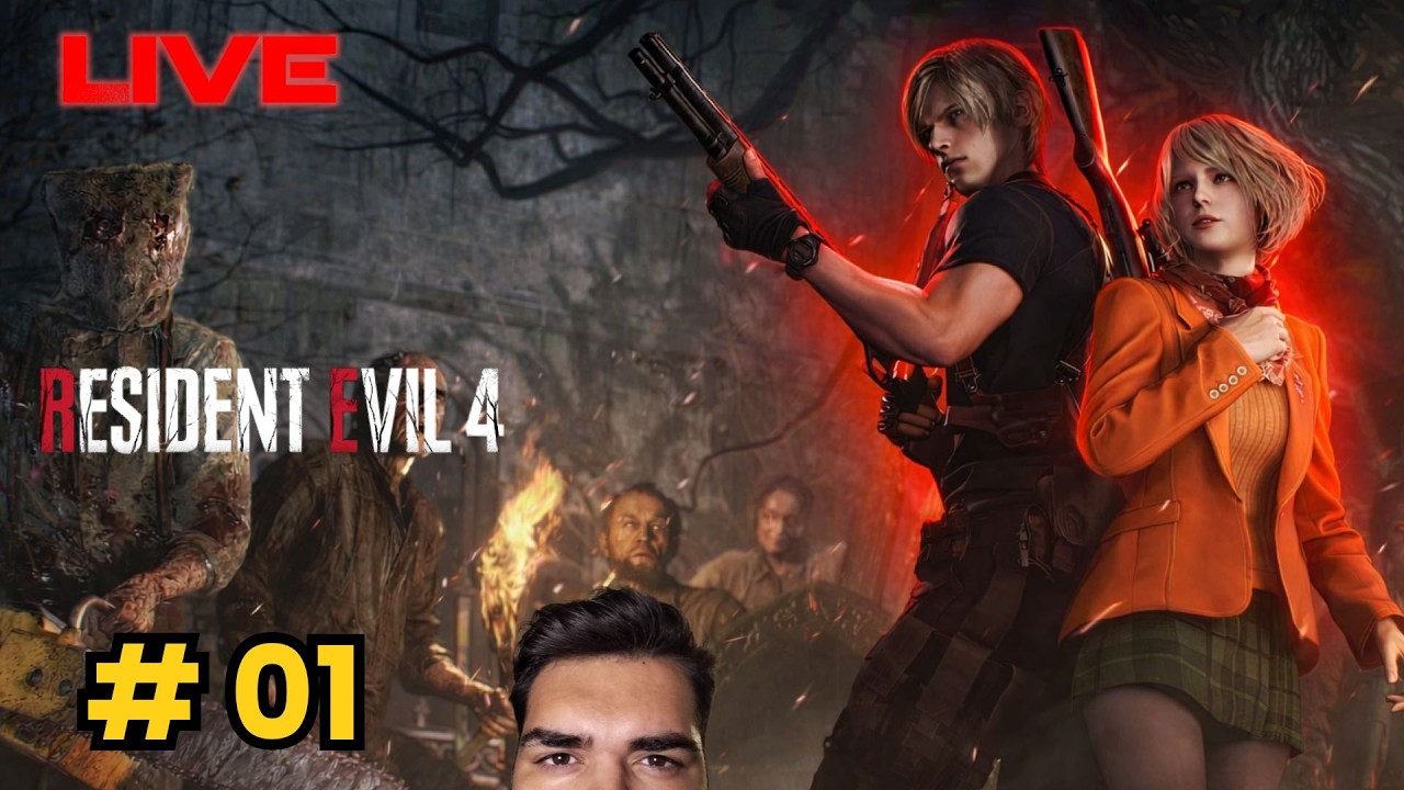 resident evil 4 REMAKE  EP#01 O INICIO