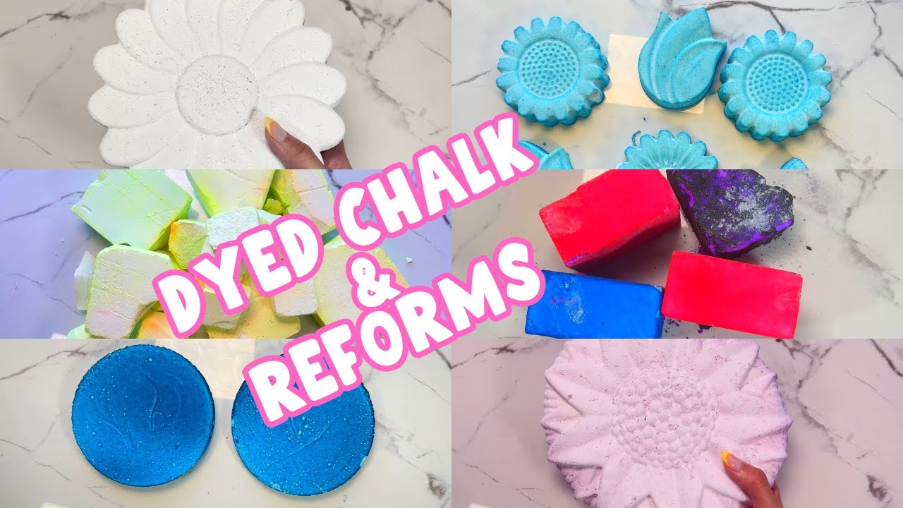 DYED CHALK, LARGE SLABS, DUSTY REFORMS