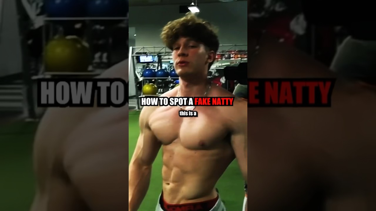 HOW TO SPOT A FAKE NATTY! 🤡 #naturalbodybuilding #nattyornot #fit #gym #physique #gymmotivation #yt