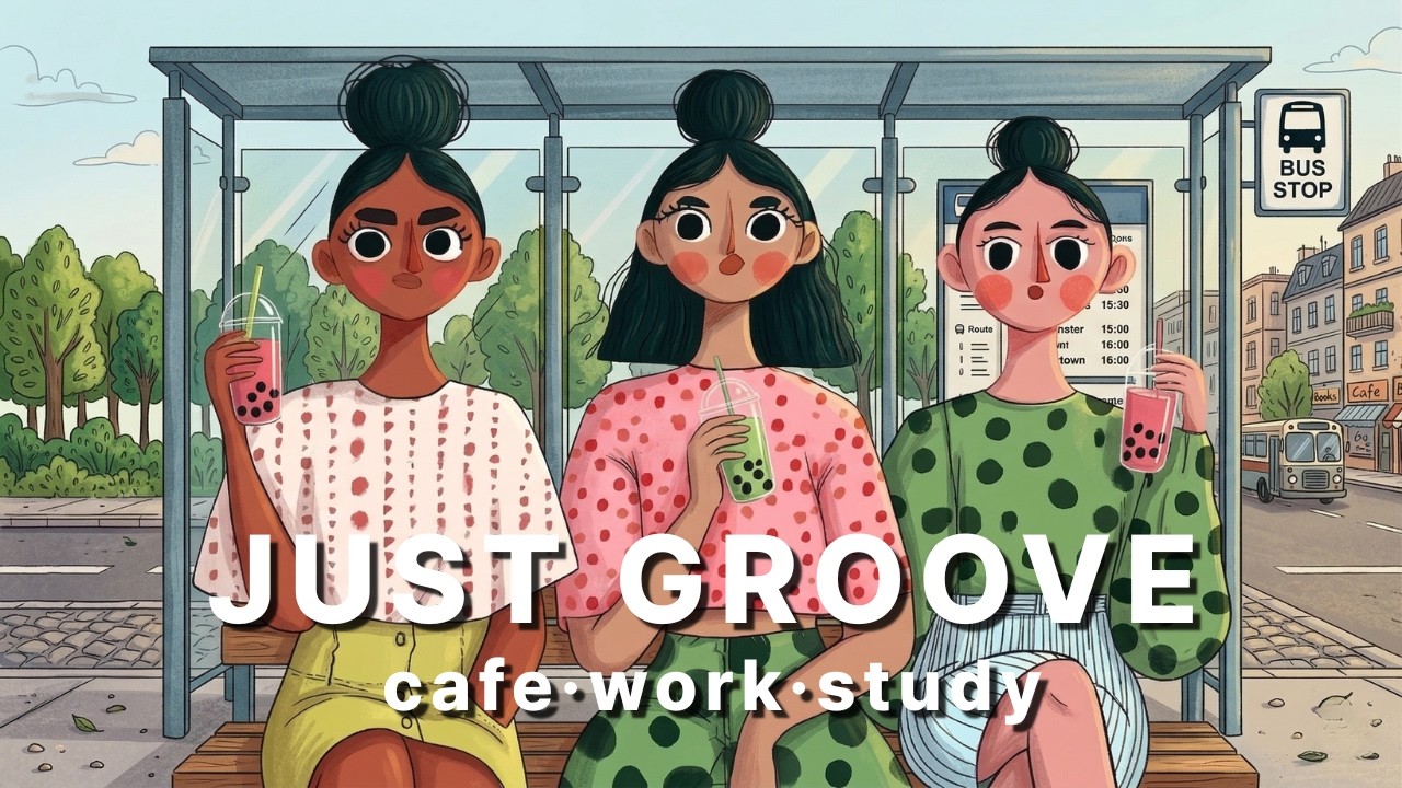 Грув, где ожидание становится ритмом 🚌🎧 | JAZZHOP · GROOVE | Музыка для магазина · Кафе · Работа