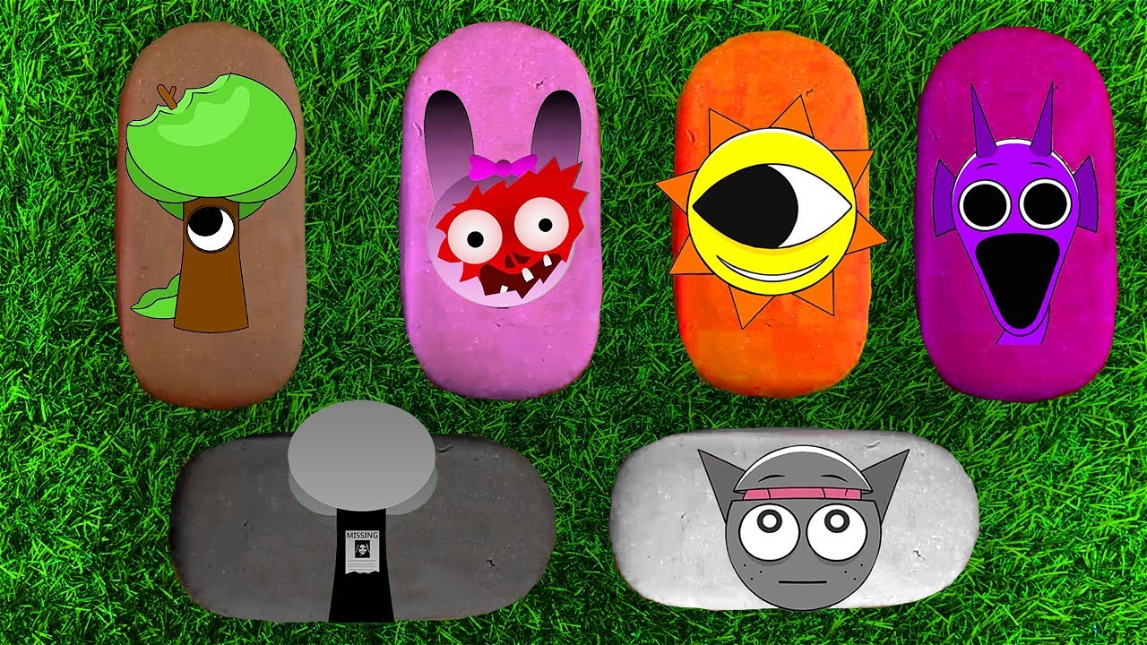 Guess which sprunki character will come out of the cubes PT.24 | How to make DIY paper sprunki