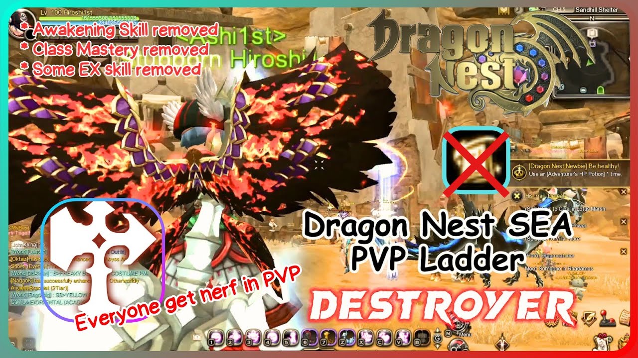Destroyer PVP Ladder ~ Dragon Nest SEA #A26 