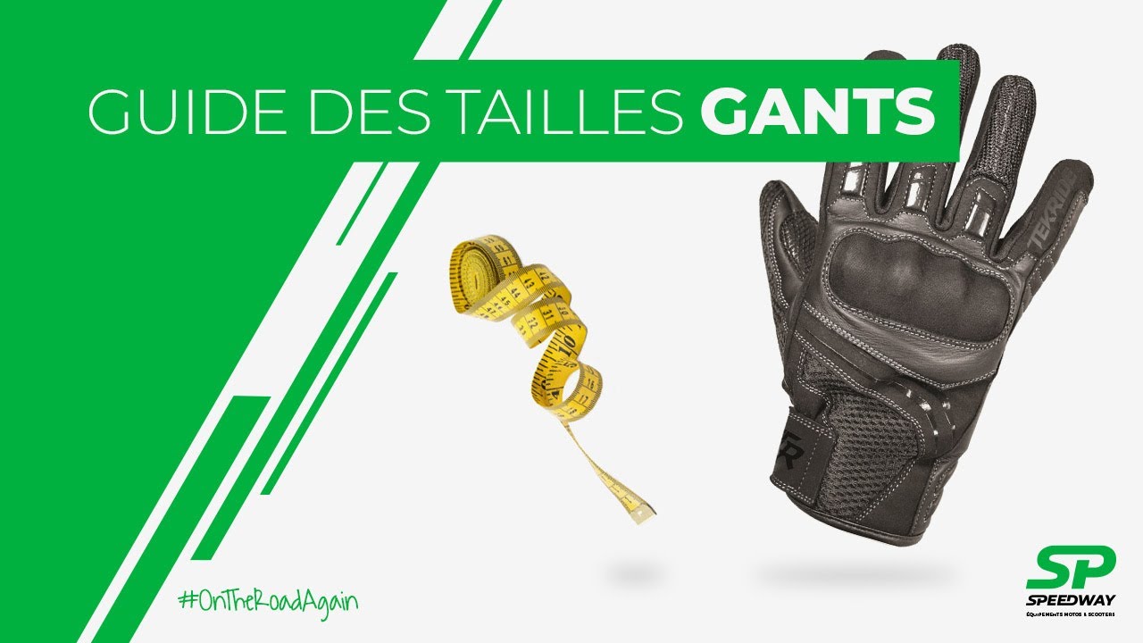 Comment bien choisir sa taille de gants moto ?