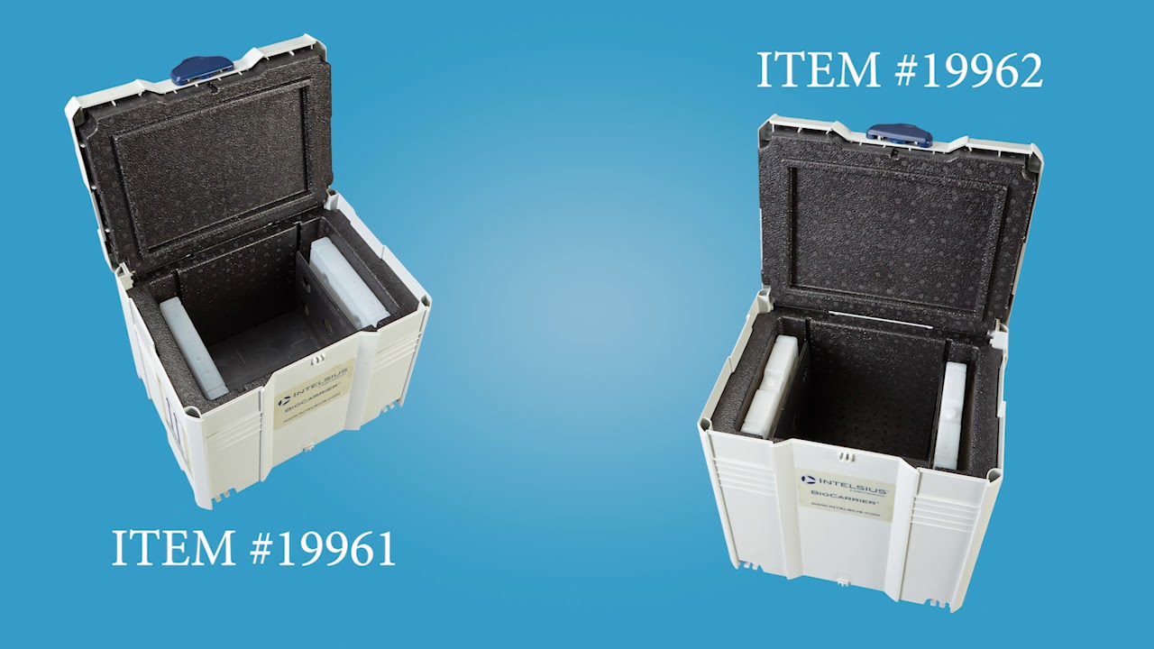 Use the HCL BioCarrier to transport temperature sensitive contents!
