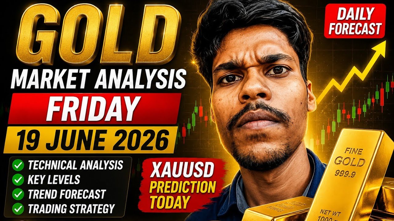 Gold Market Analysis Today | XAUUSD Prediction Friday 19 June 2026 | Gold Price Forecast