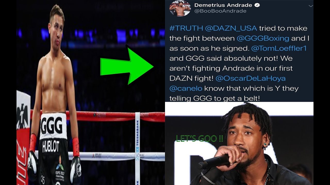 BREAKING NEWS: DEMETRIUS ANDRADE BLAST GENNADY 