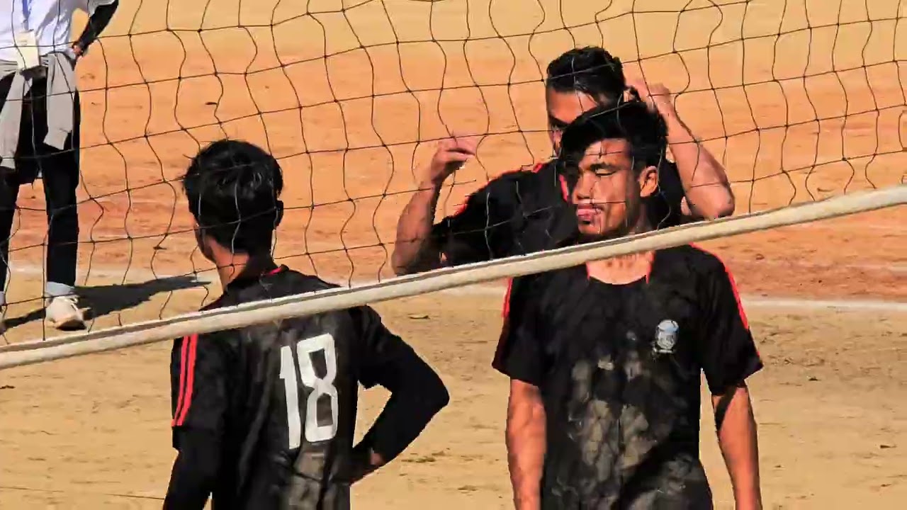 CCSA Meet 2025 ( Men Volley Ball  M Kho vs Sakraba) 2nd Set/ Sakraba youth won the match...
