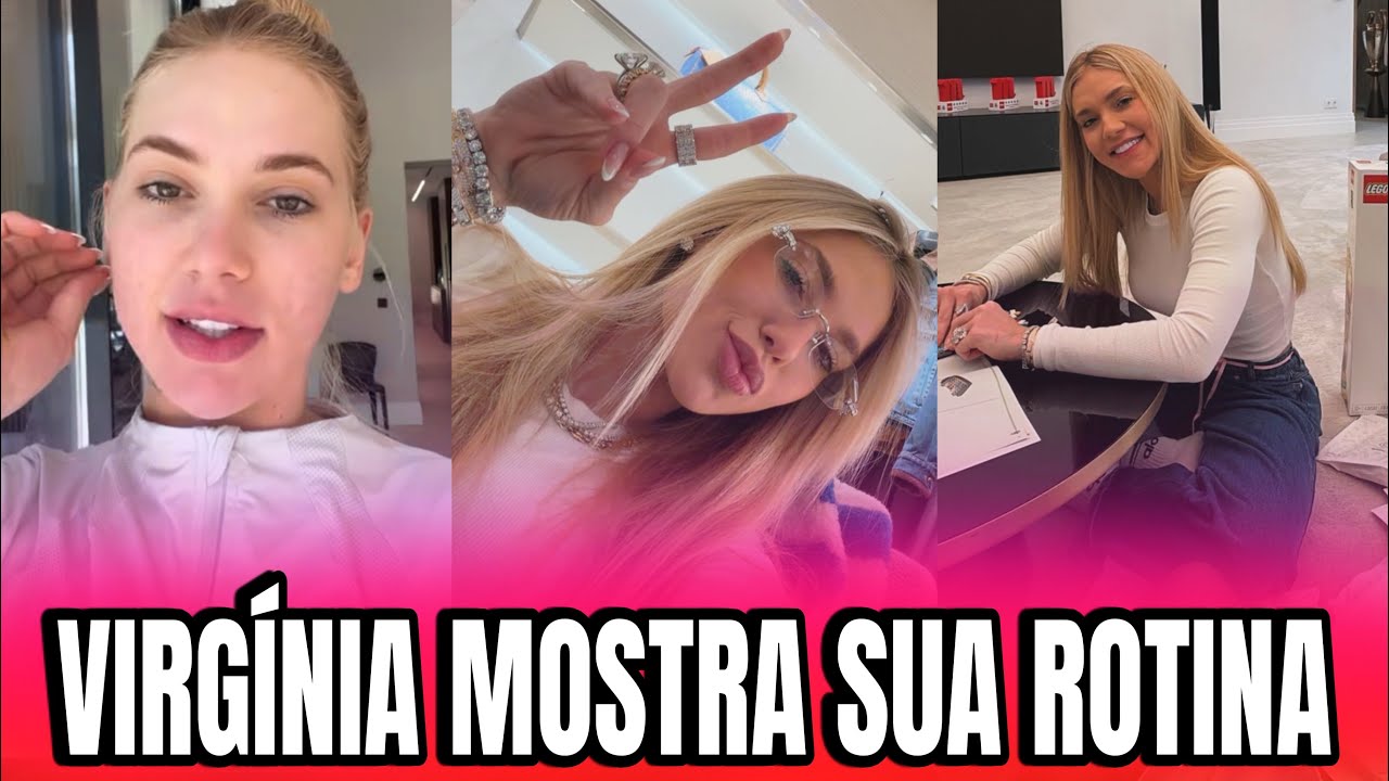 VIRGÍNIA MOSTRA SUA ROTINA EM MADRID NA ESPANHA 