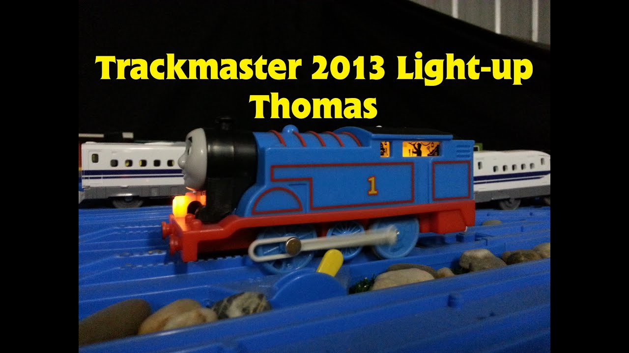 Trackmaster Light Up Thomas *совершенно новый* 2013. Обзор распаковки и первый запуск.