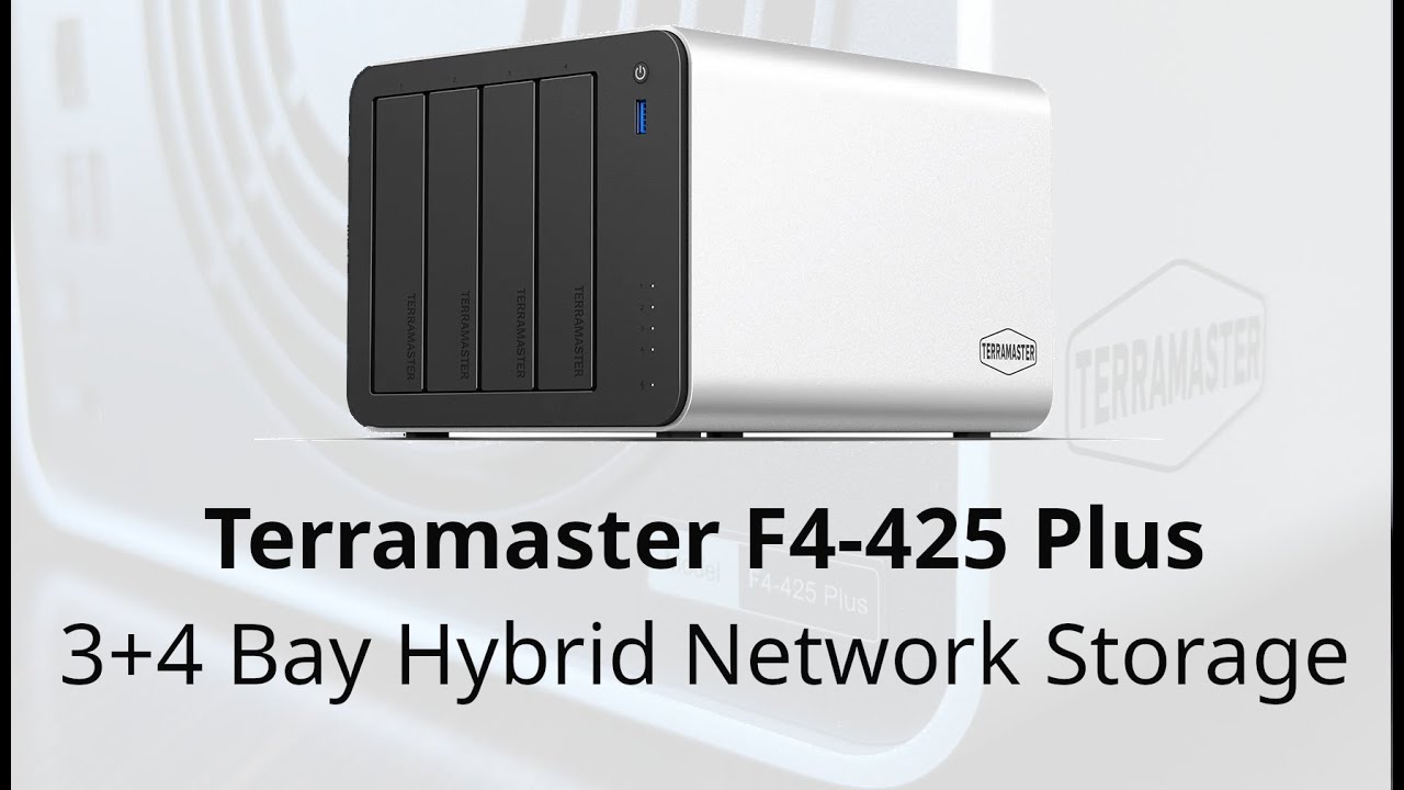 Распаковка и обзор Teramaster F4 425 Plus