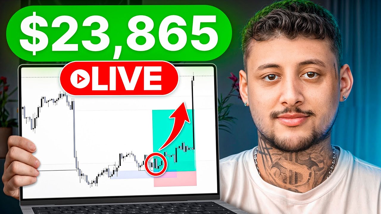 How I Made $23,487 in 27 Minutes Using Order Flow (FULL TRADE BREAKDOWN)