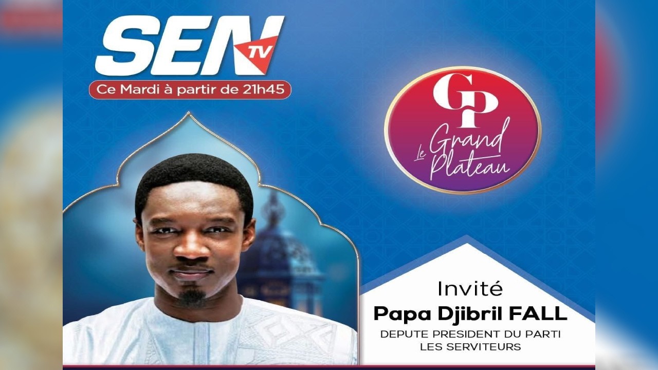 🚨Grand Plateau - Invités: Pape Djibril Fall et Aida mou Baye