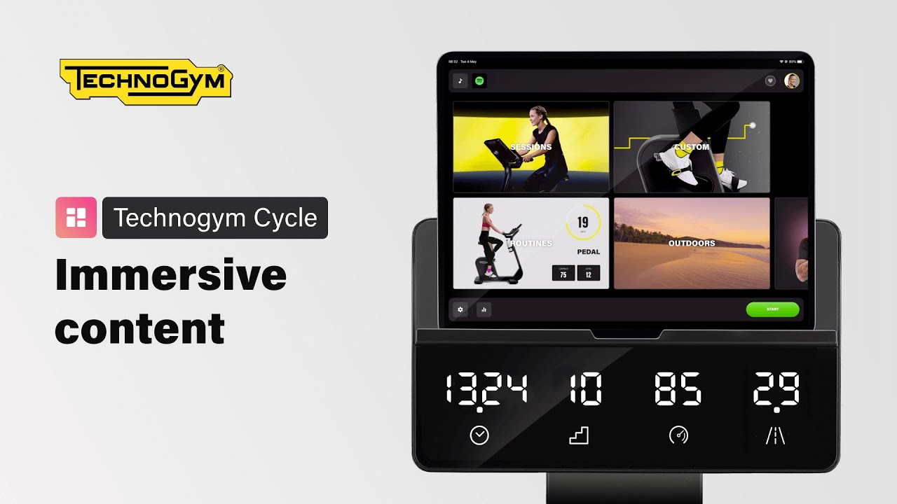 Technogym Cycle | Immersive content