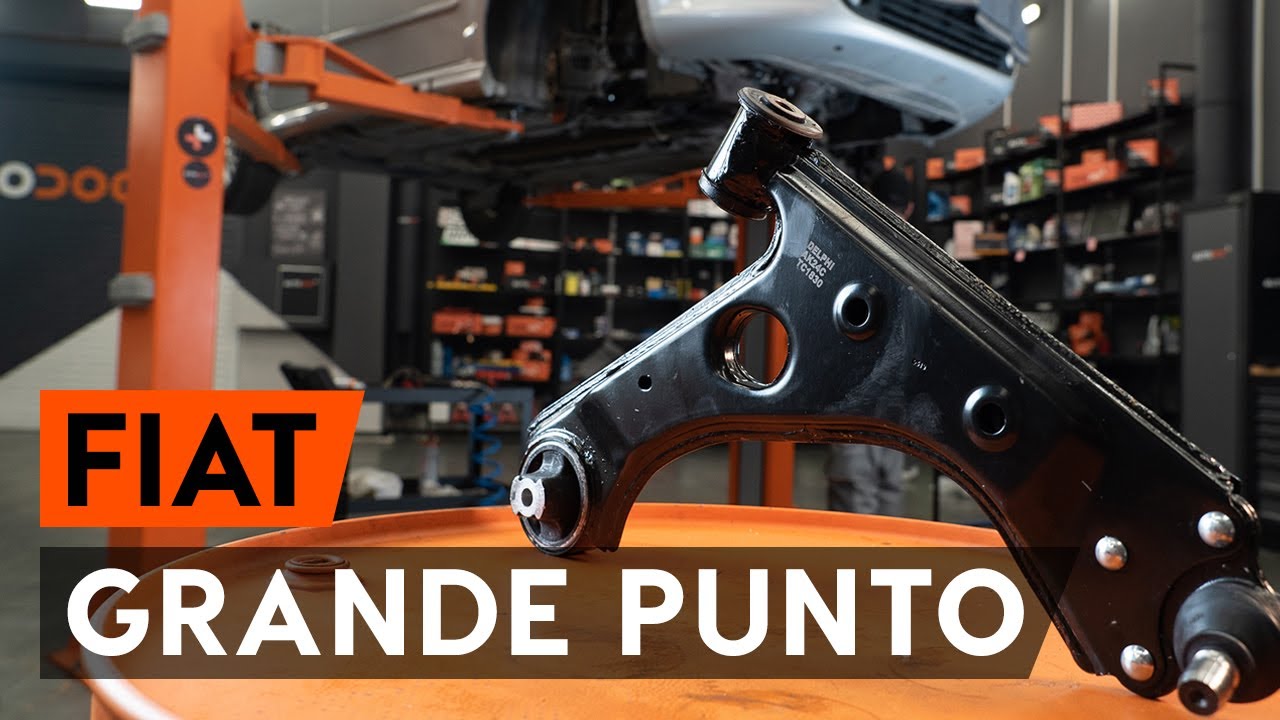 Cómo cambiar los brazo de suspensión delantera en FIAT PUNTO 199 [VÍDEO TUTORIAL DE AUTODOC]