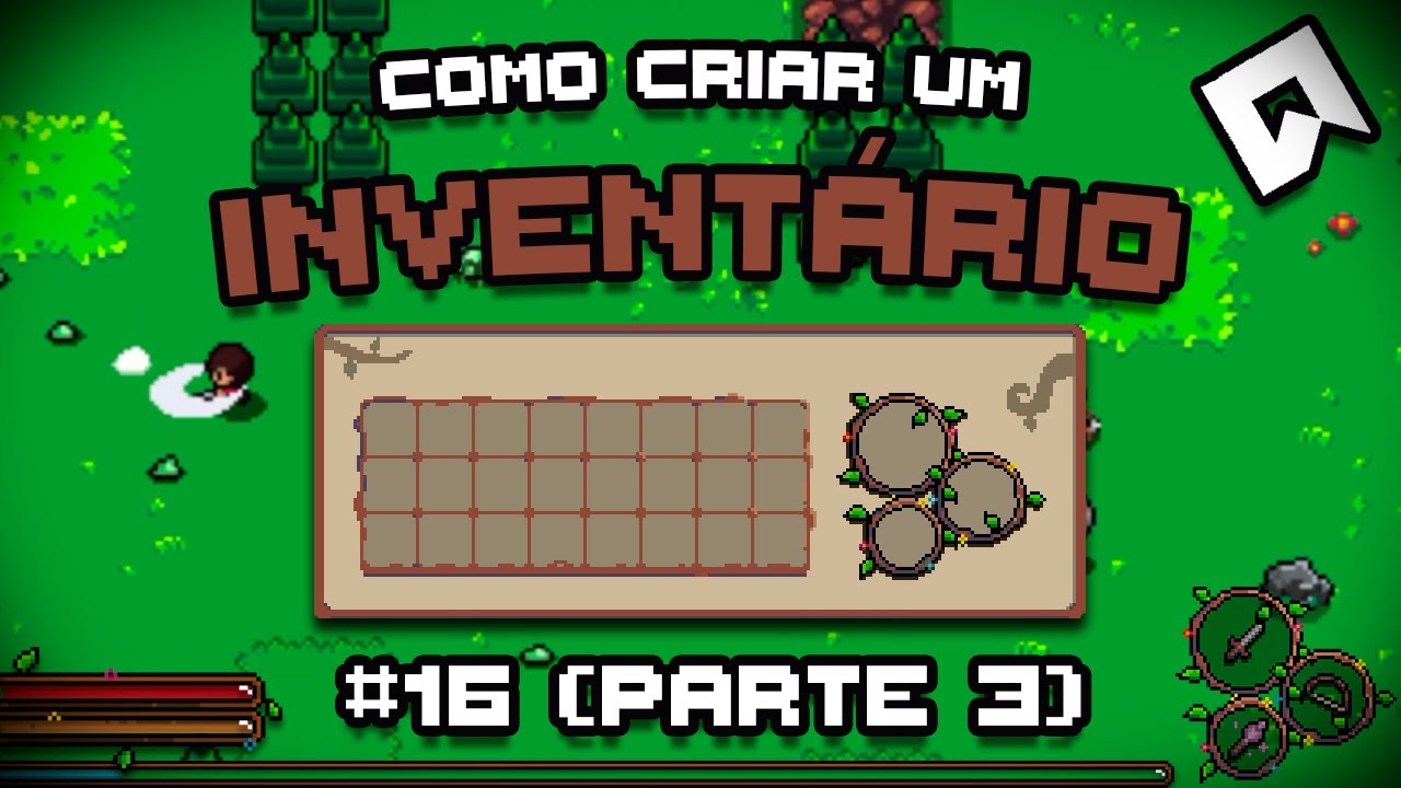 [Como Criar um RPG] #16 | Como criar um Inventário - Items e Quantidade (Parte 3) | GMS 2