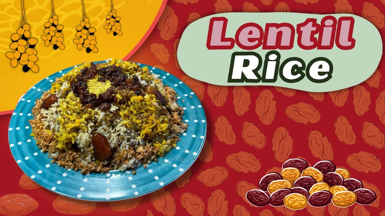 Savor The Authentic Flavors: Lentil Rice With Creamy Yogurt And Cucumber Sauce