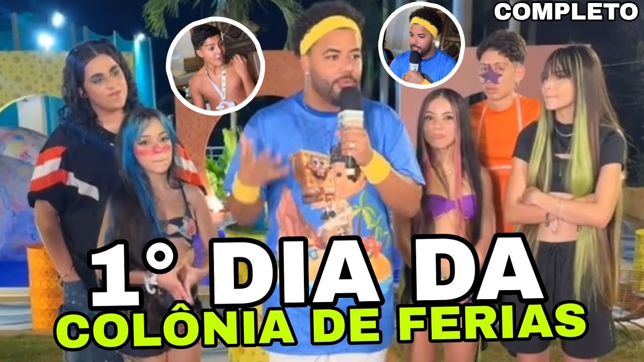 🔥 1&deg; DIA DA COL&Ocirc;NIA DE F&Eacute;RIAS DO HYTALO SANTOS ( STORIES )