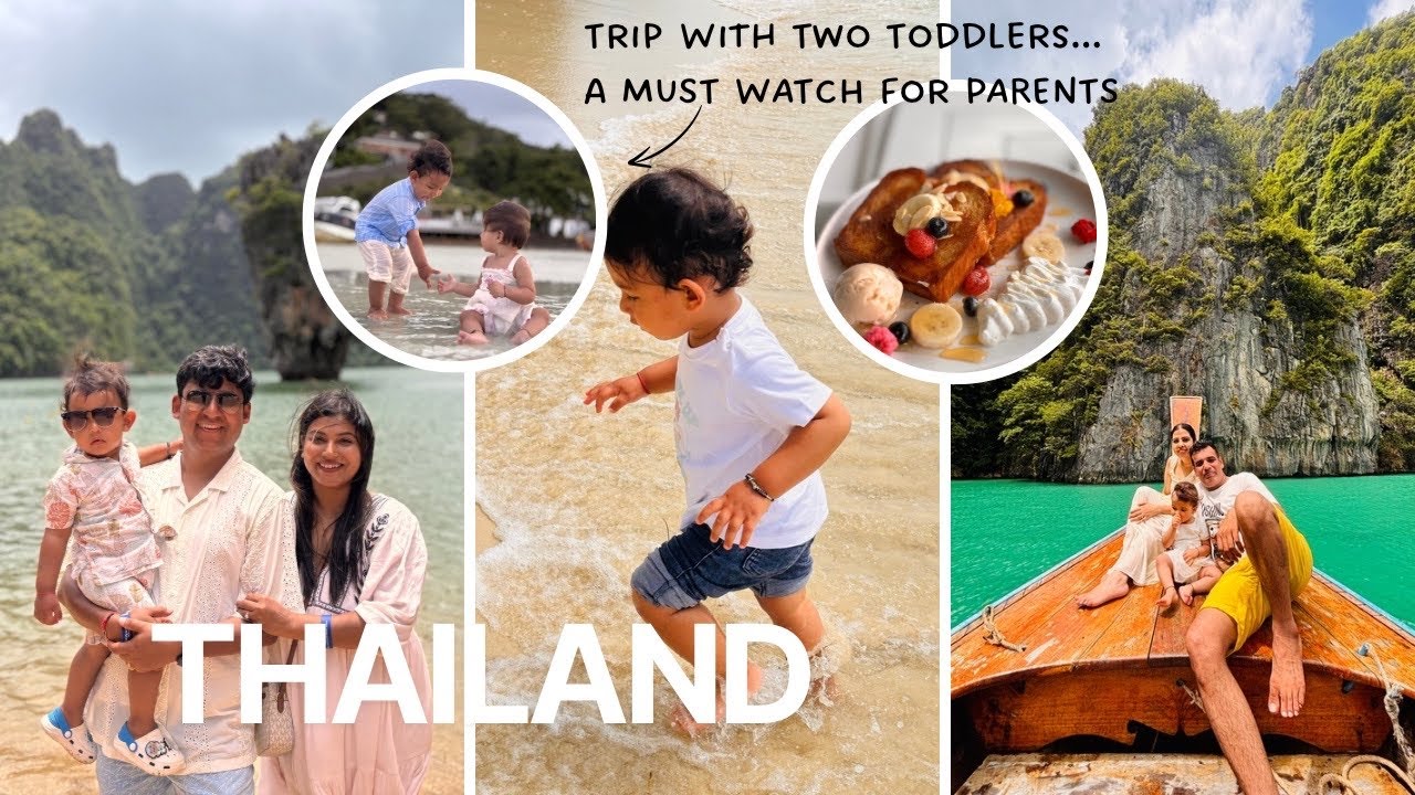 Thailand | Travel With Babies | 7‑Day Family Itinerary │ Toddler‑Friendly Thailand Trip Vlog