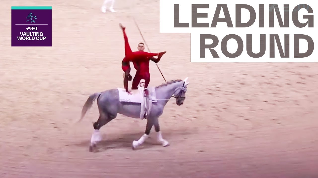 Teamwork makes the dream work! 👫 | FEI Vaulting World Cup™ Final Omaha
