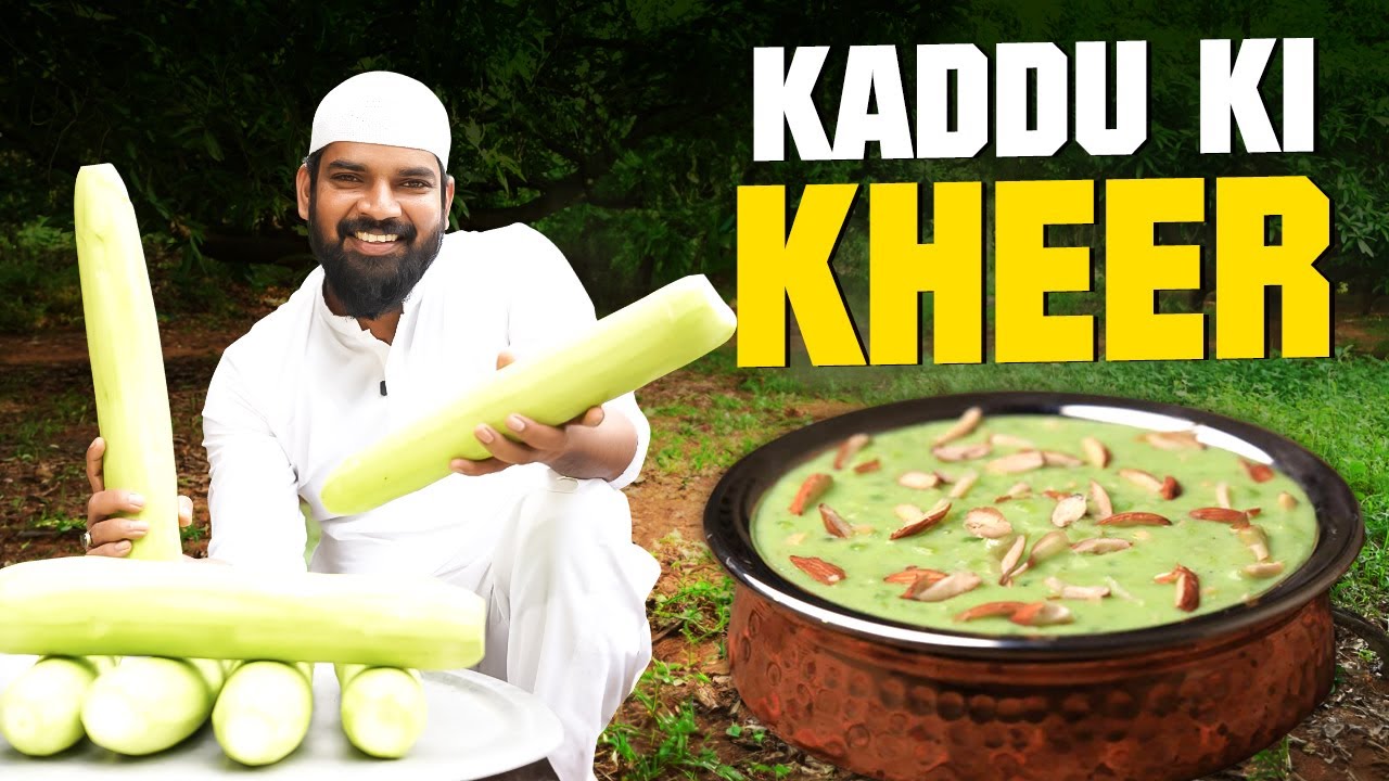 Kaddu Ka Kheer With Veg Biryani | Hyderabadi Kaddu Ki Kheer Recipe | nawab's kitchen official #179