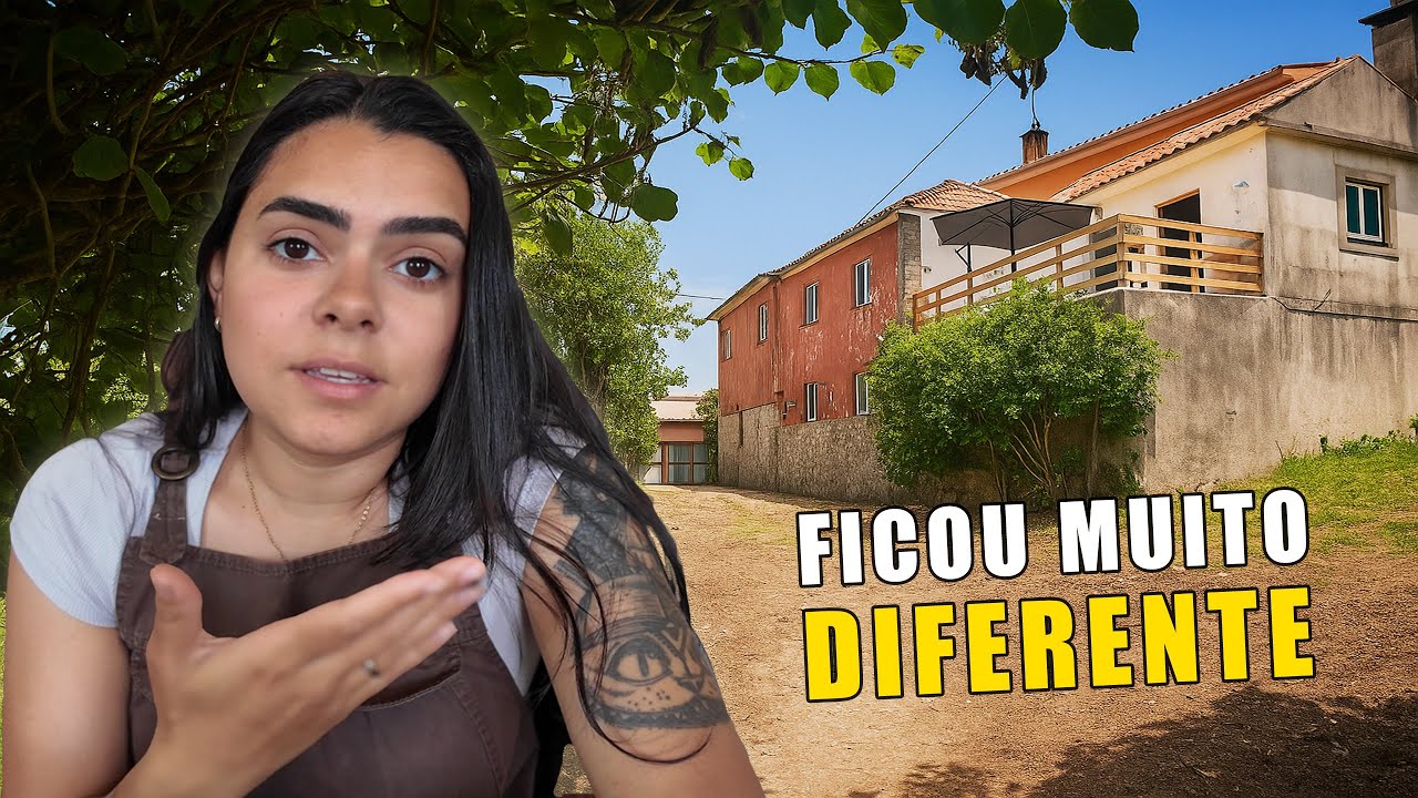 UMA ENTRADA NOVA PARA NOSSA CASA EM PORTUGAL