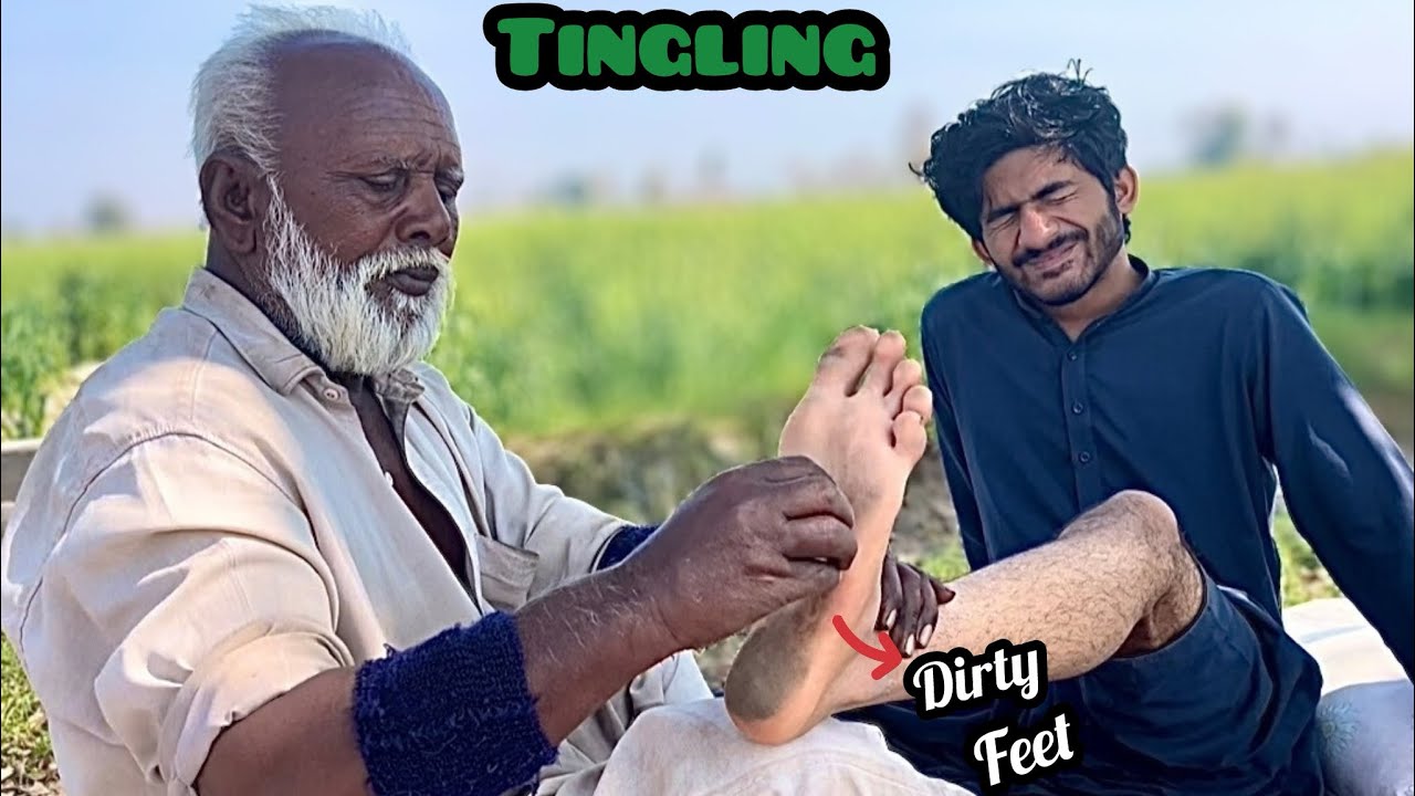 Asmr Leg & Feet Massage For Deep Sleep - Asmr Feet Scratching - Asmr Massage - Leg Pain relief 